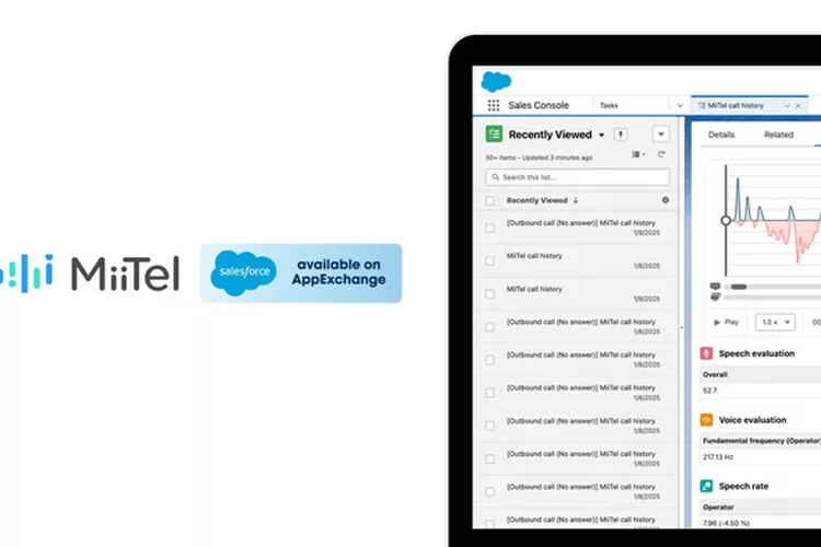 Myitel tersambung dengan Salesforce, memudahkan analisis panggilan bisnis