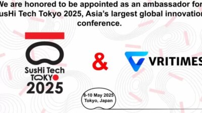 Vritimes Inc. ditunjuk sebagai Duta Besar Sushi Tech Tokyo 2025