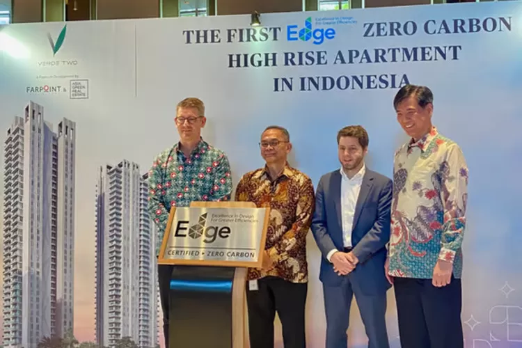 Verde dua kemenangan Edge 0 Carbon Certifikasi di Indonesia