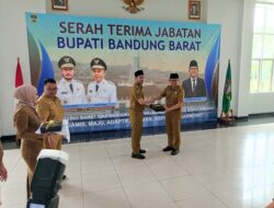 Serah Terima Jabatan Bupati dan Wakil Bupati Kabupaten Bandung Barat Periode 2025-2023