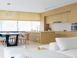 Japandi Kitchen Insignio Studio Dengan Sentuhan Unit Blanco