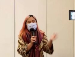 Arfiana Maulina membahas masalah air bersih di C20 G20