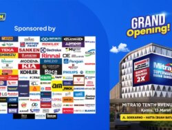 Grand Opening Mitra10 10th Road Bandung: Pusat Perbelanjaan Bahan dan Bahan Elektronik