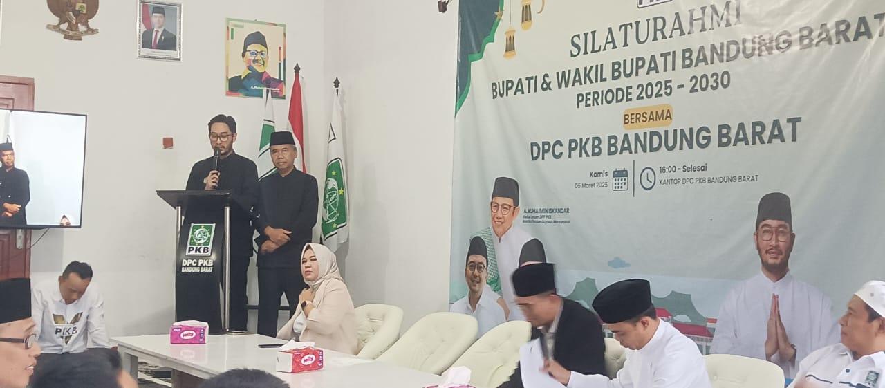 Ada Apa, Bupati KBB Jeje Datangi Kantor DPC PKB Pada Sore Hari, Ternyata Ini