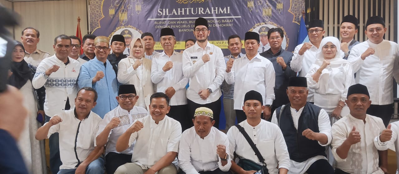 Silaturahmi Jeje Govinda di Dpc Demokrat Membawa 5 Gagasan dari Imam Tunggara, Ini dia 5 Poinnya