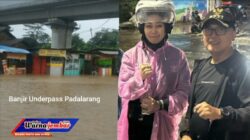 Camat Ngamprah dan Camat Padalarang Tinjau Lokasi Banjir Underpass di Jalan Jalur Pemda KBB