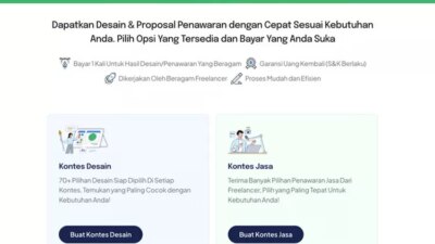 Sribu mengorbitkan fitur kontes layanan untuk bisnis