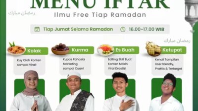 Maxy Academy memegang kelas virtual tanpa dipungut biaya di Ramadhan