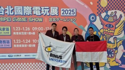 Siswa Binus dinominasikan di Taipei Game Display 2025