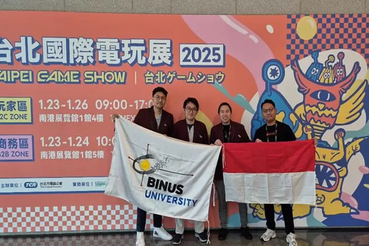 Siswa Binus dinominasikan di Taipei Game Display 2025