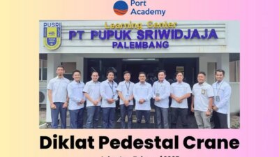 PT PUPUK SRIWIDJAJA DAN ACADEMY Port mengadakan pelatihan operator derek