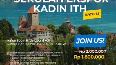 Kadin Ith Batch 3 Ekspor Sekolah: Kesempatan untuk Menjadi Eksportir yang Sukses