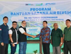 Pelindo Multi Terminal meningkatkan akses air bersih di sekolah
