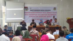 Pemdes Ngamprah Gelar Musyawarah Desa Khusus Pembentukan Koperasi Merah Putih, Berjalan Lancar
