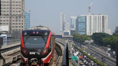 ASN mengambil transportasi umum, pengguna LRT telah melonjak