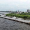 Tumpukan Pintal Suplai Jalan Runway WSBP untuk Embankment Pantai NCICD