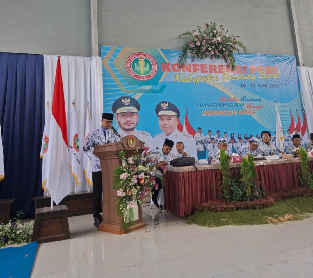 Rustiyana Nahkodai PGRI Bandung Barat, Siap Perjuangkan Hak dan Kesejahteraan Guru