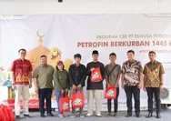 Elnusa Petrofin Berbagi Daging Korban kepada 15.525 Penerima