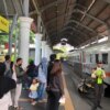 Lonjakan penumpang kereta di Surabaya selagi liburan panjang