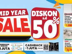 Promosi Tahun Pertengahan Mitra10 menawarkan diskon besar