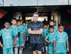 Hisense Ajak Legenda Timnas Indonesia Cristian Gonzales Berbagi Ilmu kepada Para Calon Bintang Sepak Bola