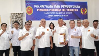 PGI KBB 2025-2029 Resmi Dilantik, Targetkan Medali Porprov dan Kembangkan Atlet Junior