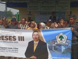 Dalam Resesnya Tati DPRD Propinsi : Menegaskan Bahwa Semua Masukan yang Diterima akan Menjadi Prioritas