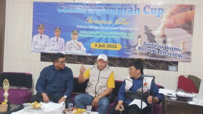 Ngamprah Cup 2025: Warga Adu Ketangkasan di Atas Papan Catur, Cetak Bibit Unggul Daerah