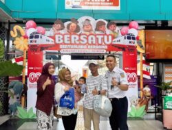 KAI Divre III Palembang Sambut HUT ke-80 RI dengan Nuansa Merah Putih