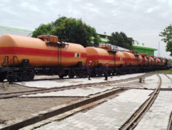 KAI Divre III Palembang Tambah Armada 6 Gerbong Ketel untuk Dukung Distribusi BBM