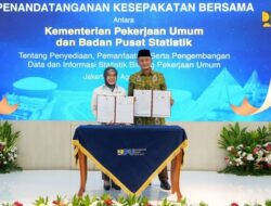 Kementrian PU–BPS Kolaborasi Turunkan ICOR, Percepat Infrastruktur Berkelanjutan