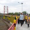 Pangkas Waktu Tempuh, Jembatan Gantung Babakan Losari Lor Percepat Perjalanan Warga Cirebon-Brebes