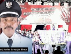 Hujung Acara di HUT RI ke 80 Desa Batujajar Timur Gelar Seni Budaya Sunda Wayang Golek