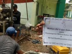 Yayasan Islam Al-Huda Bangun Sumur Bor di Ma’had Riyadhusshalihin Cianjur