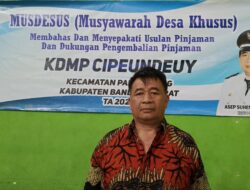 “Musyawarah Desa Cipeundeuy Sepakati Tahapan Awal Pinjaman Koperasi Merah Putih”