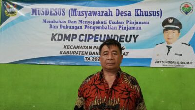“Musyawarah Desa Cipeundeuy Sepakati Tahapan Awal Pinjaman Koperasi Merah Putih”