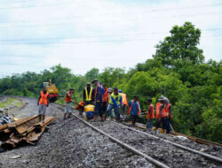 KAI Divre III Palembang Fokus 32 Titik Rawan Antisipasi Mulainya Musim Penghujan