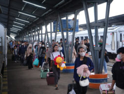 Libur Maulid Nabi: 15.465 Orang Gunakan Kereta Api, Stasiun Kertapati Paling Ramai