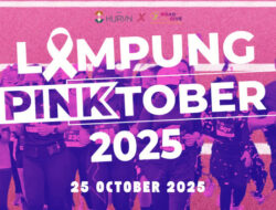 Pinktober Run 2025 – Event Galang Dana Kanker Payudara Termeriah di Lampung