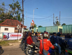 Tekan Angka Kecelakaan di Perlintasan Sebidang, KAI Divre III Palembang Gelar Sosialisasi Keselamatan Perkeretaapian