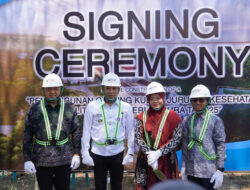 Groundbreaking Gedung Kuliah Jurusan Kesehatan Politeknik Negeri Madura, WSBP Jadi Kontraktor Pelaksana