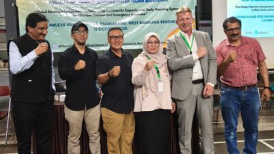 Padalarang Menuju Tangguh Bencana: Kolaborasi Global Unisba, Belanda, dan India Bangun Sistem Peringatan Dini Masyarakat