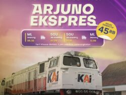 KAI Daop 8 Surabaya Hadirkan Tarif Khusus KA Arjuno Ekspres Eksekutif Hanya Rp45 Ribu
