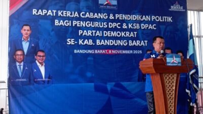 Partai Demokrat Bandung Barat Perkuat Struktur dan Moral Politik Melalui Rakercab dan Pendidikan Kader