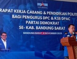 Partai Demokrat KBB Perkuat Struktur Moral Politik Melalui Rakercab Pendidikan Kader