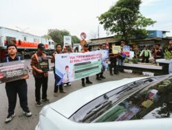 KAI Daop 1 Jakarta Ajak Masyarakat Disiplin Berlalu Lintas di Perlintasan Sebidang, Gencarkan Sosialisasi Keselamatan di JPL 154 Karawang