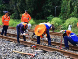 KAI Daop 6 Yogyakarta Tingkatkan Keselamatan Lewat Peremajaan Infrastruktur Jelang Angkutan Nataru 2025/2026