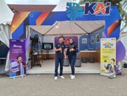 KAI Divre IV Tanjungkarang Turut Meriahkan Gelaran Lampung Fest 2025
