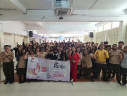 Workshop Konten Edukatif & Beauty Class Fanbo di SMA Santo Belarminus