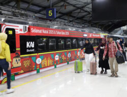 Dua Hari Angkutan Nataru 2025/2026, 29 ribu Pelanggan Gunakan Daop 2 Bandung